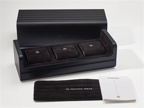 rimowa aluminum watch case.